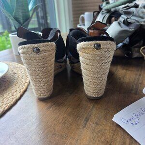 Madeline Stuart Wedge Sandals Size 8M